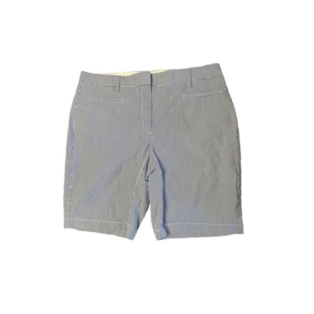 Lands’ End Fit 2 Striped‎ Bermuda Shorts